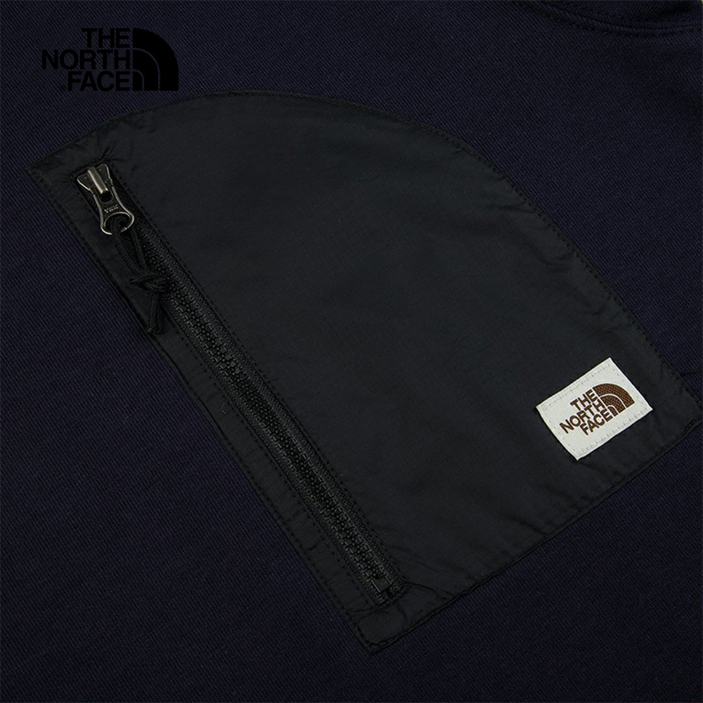 代購 THE NORTH FACE男 圓領套頭衫 深藍 NF0A5AZURG1 DEC