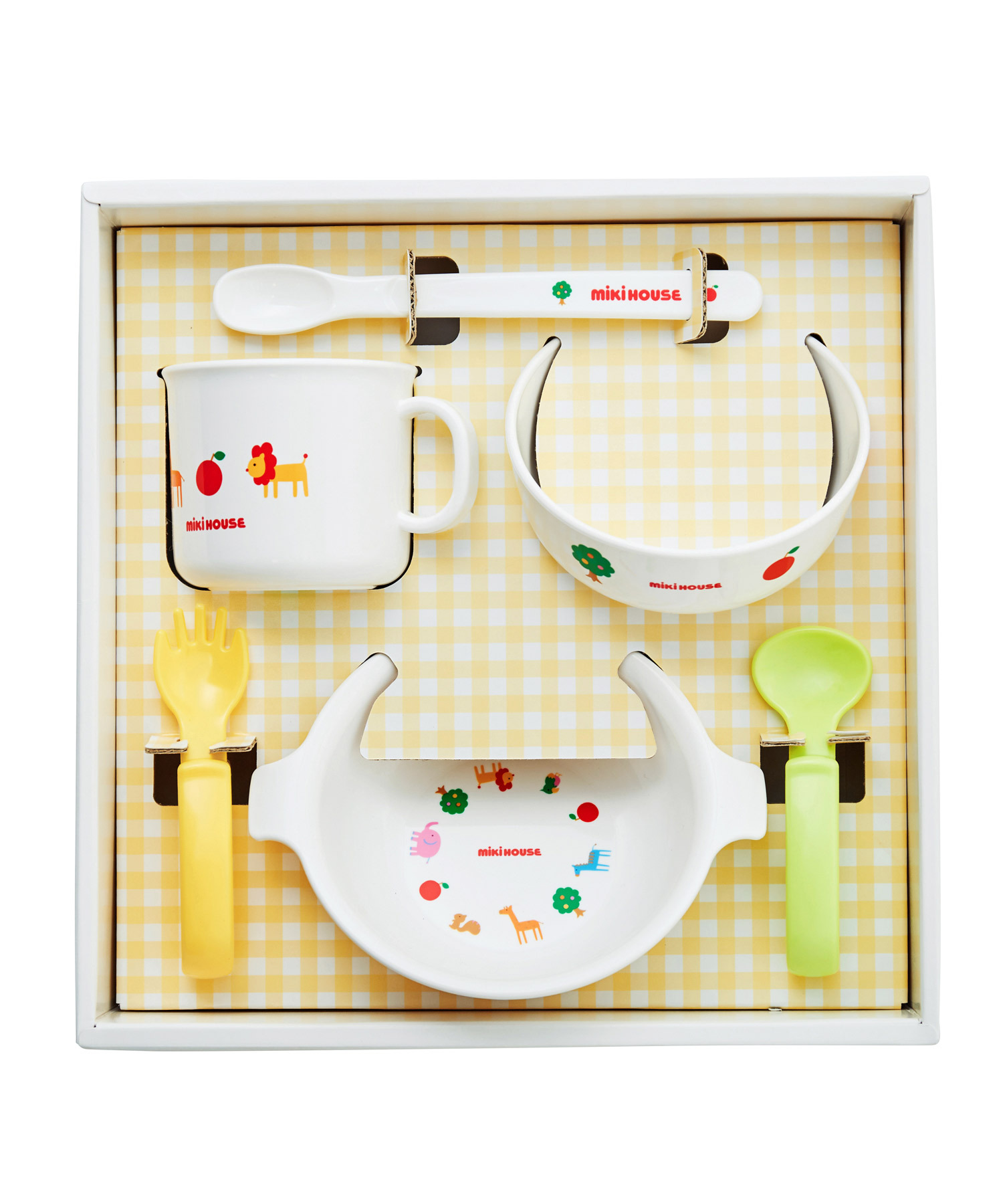 動物園餐具套裝（6PCS)