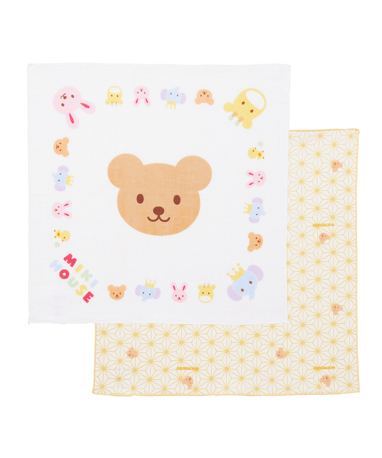 普奇&麻葉紗巾手帕（2PCS)