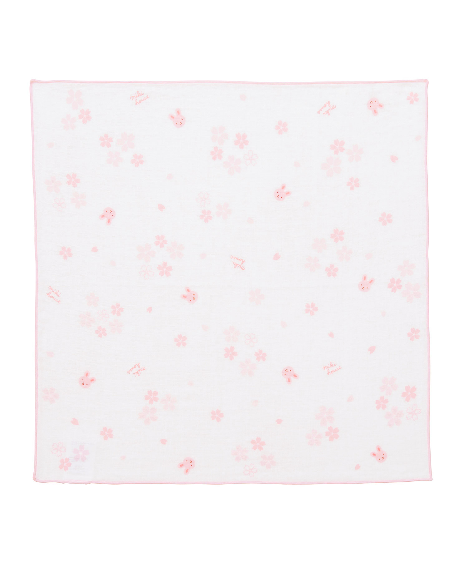 Usako&花卉紗巾手帕（2PCS)