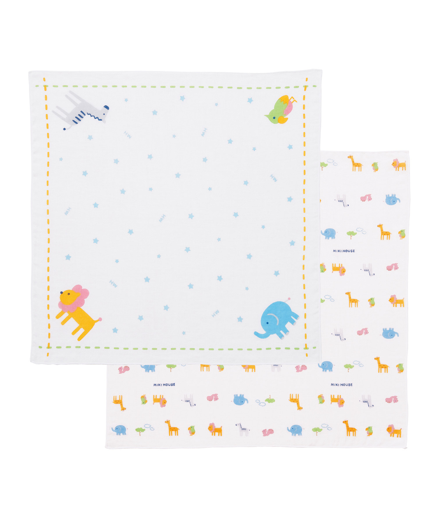 動物園紗巾手帕（2PCS)