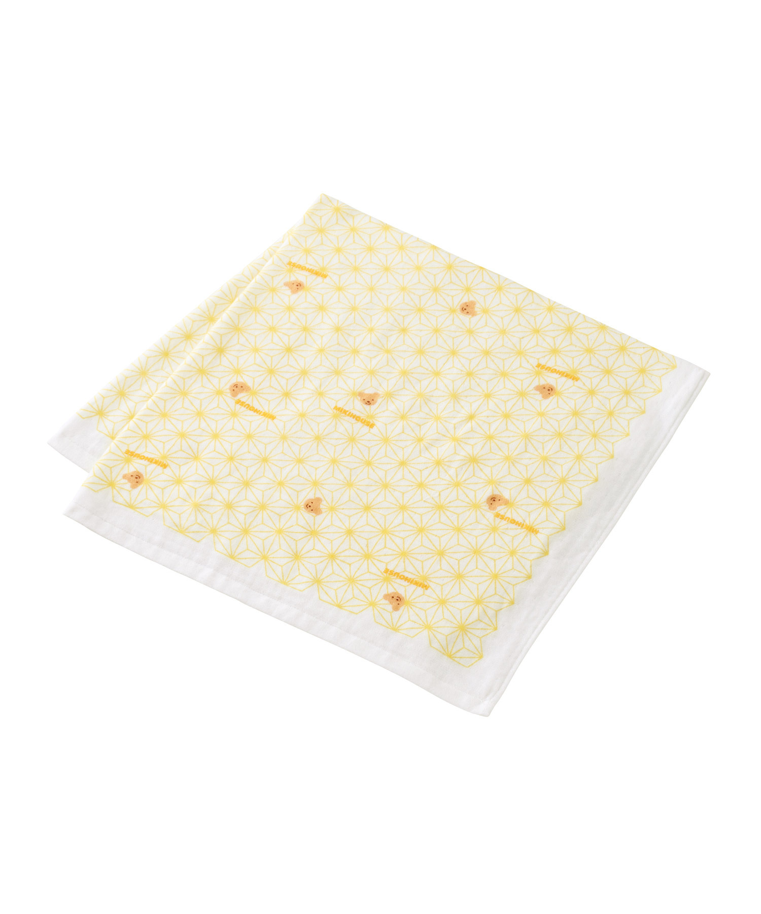 小熊麻葉紗布浴巾