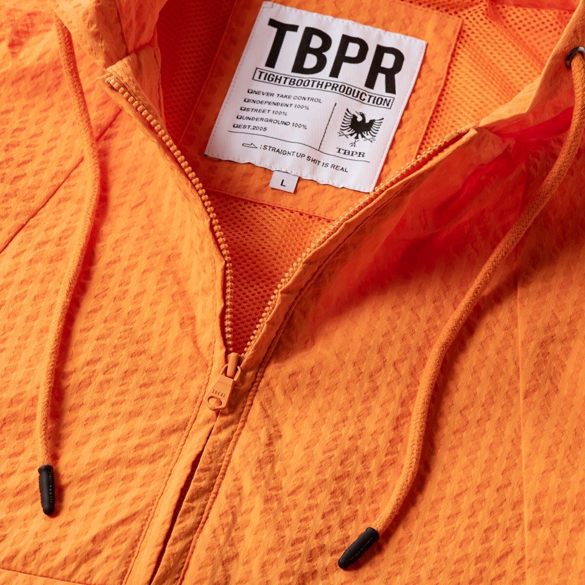 TIGHTBOOTH - Sucker Stripe Anorak - Orange