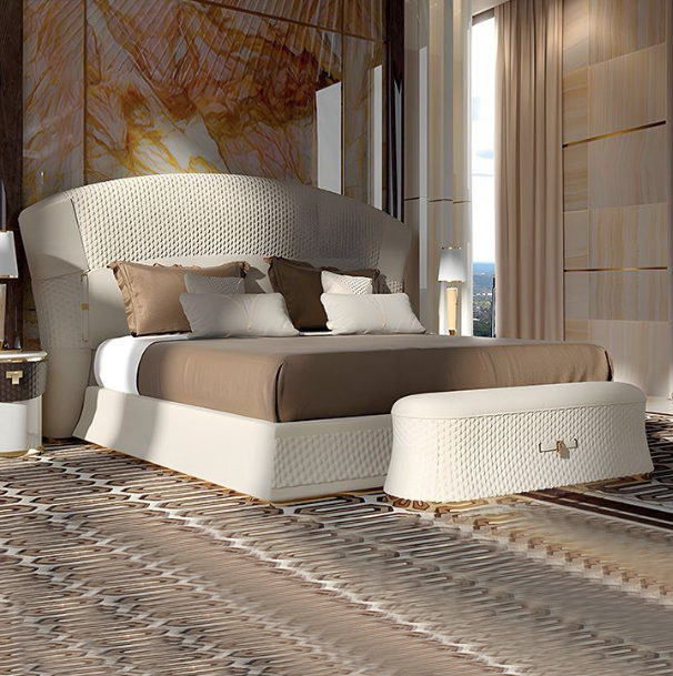 義式輕奢皮床 AOZ-M137