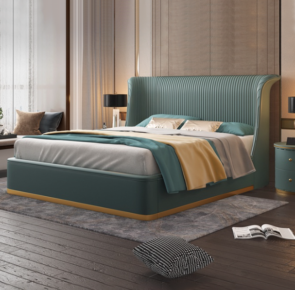 珊瑚軟包床架 AOZ-M166