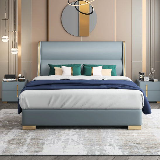 義式輕奢皮床 AOZ-M156