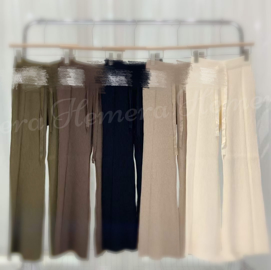 IN STOCK: PT22W1262 Slim Boot Cut Cotton Casual Pants