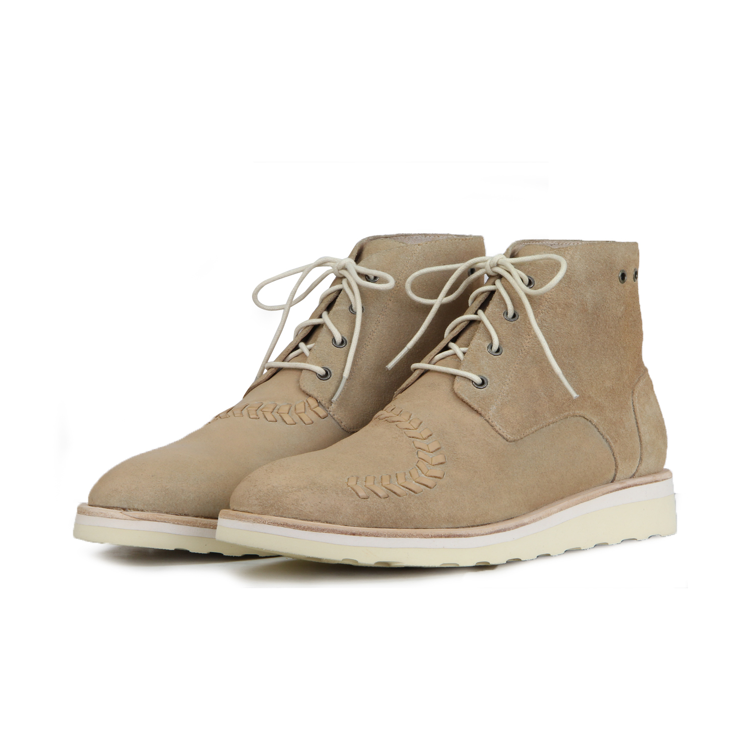 Sweet Villians 98336B Casual Leather Boots Desert