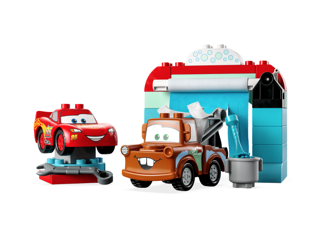 LEGO 10996 Lightning McQueen 和 Mater 的奇趣洗車 (DUPLO)