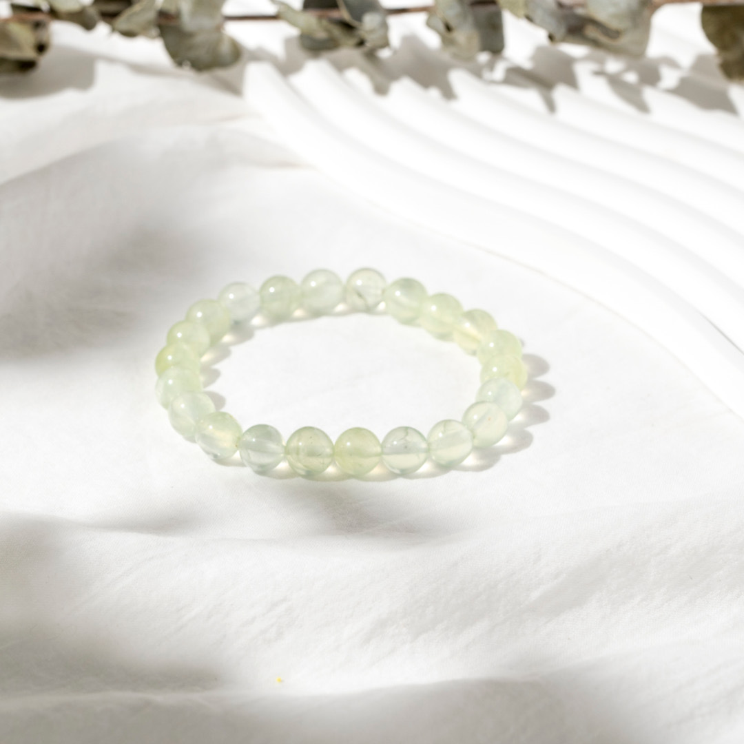 【無瑕】朝露晨曦- 葡萄石手鍊