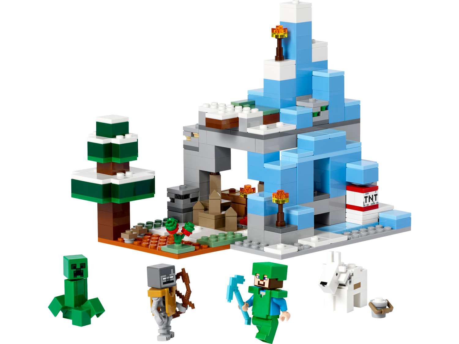 LEGO 21243 The Frozen Peaks (Minecraft™)