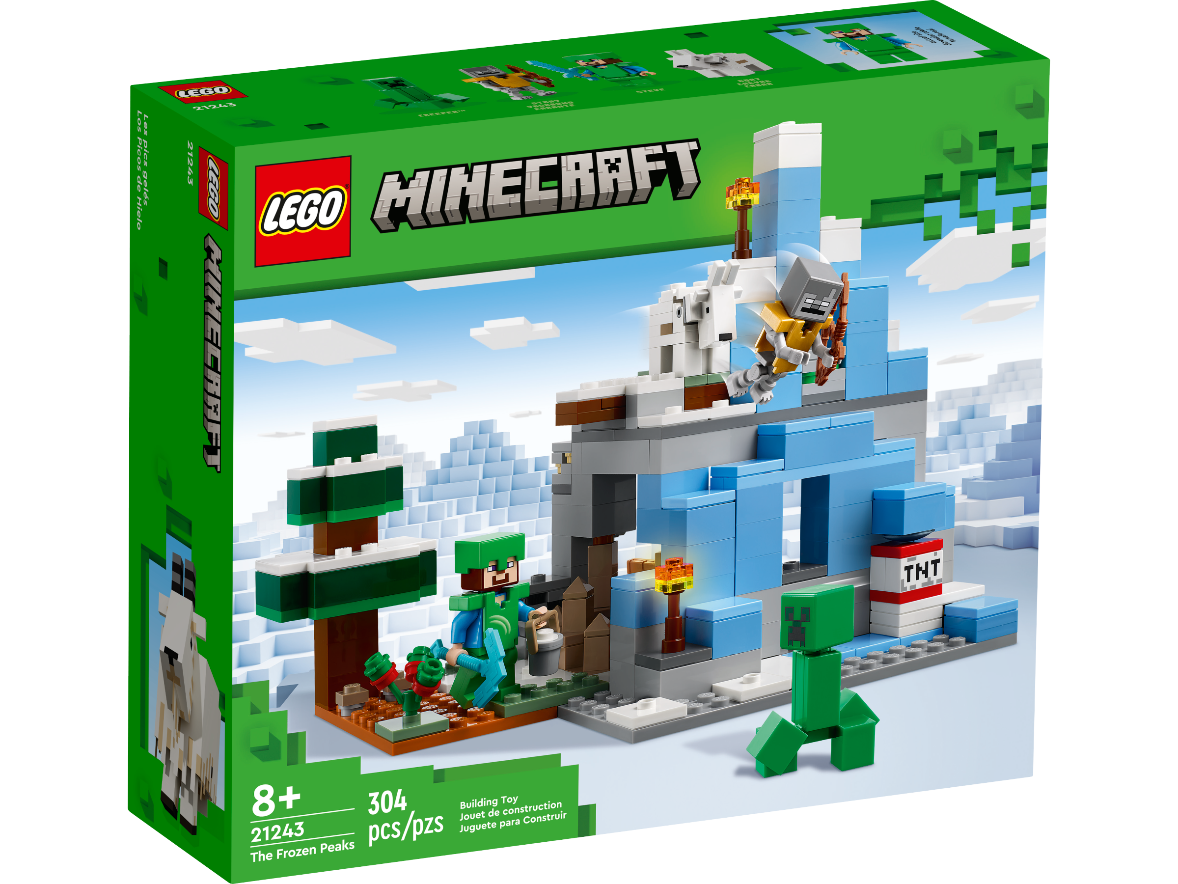 LEGO 21243 The Frozen Peaks (Minecraft™)