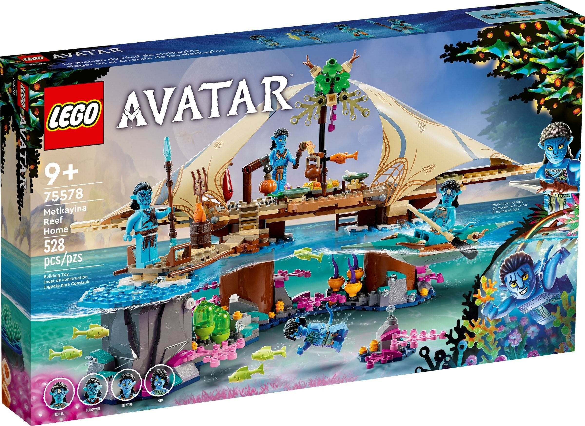 樂高積木 LEGO《 LT 75578 》阿凡達系列 - Metkayina Reef Home