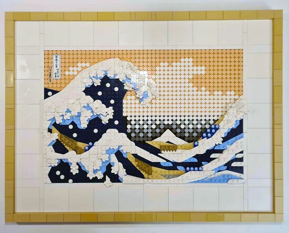 預訂23年4月)LEGO Art 31208 : The Great Wave off Kanagawa