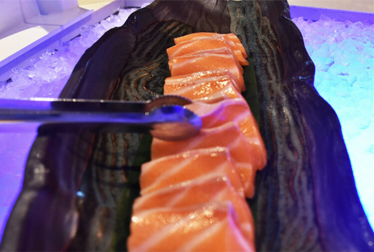 嘉義長榮文苑酒店 生魚片