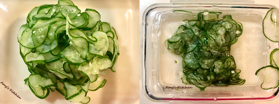 【涼拌小黃瓜 / 極簡版】 Cucumber Salad / Minimalist