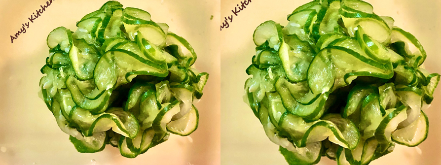 【涼拌小黃瓜 / 極簡版】 Cucumber Salad / Minimalist