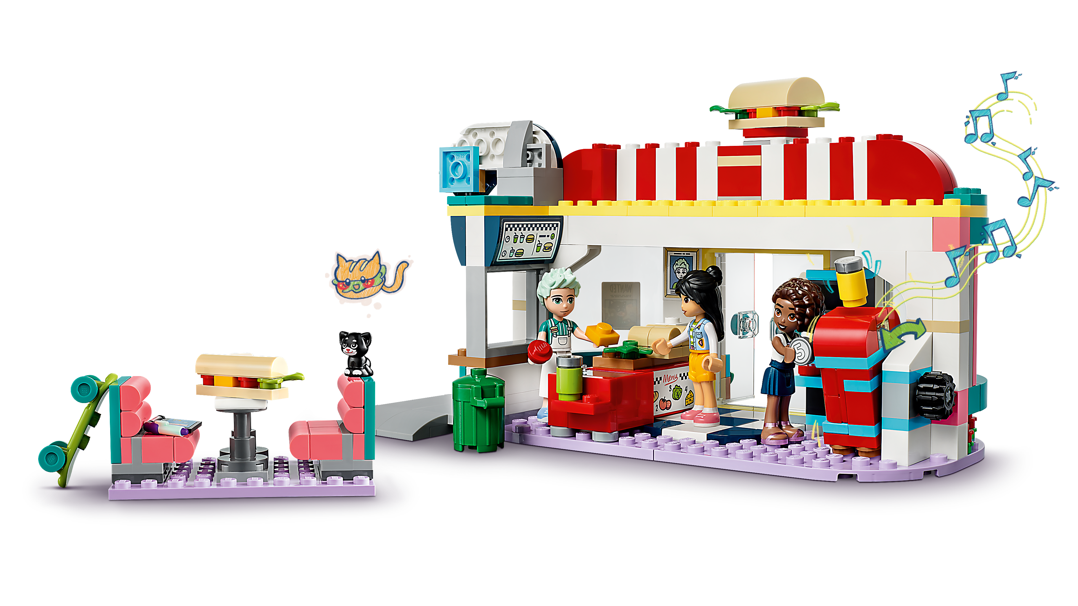 LEGO 41728 Heartlake Downtown Diner 心湖城餐廳 (Friends)