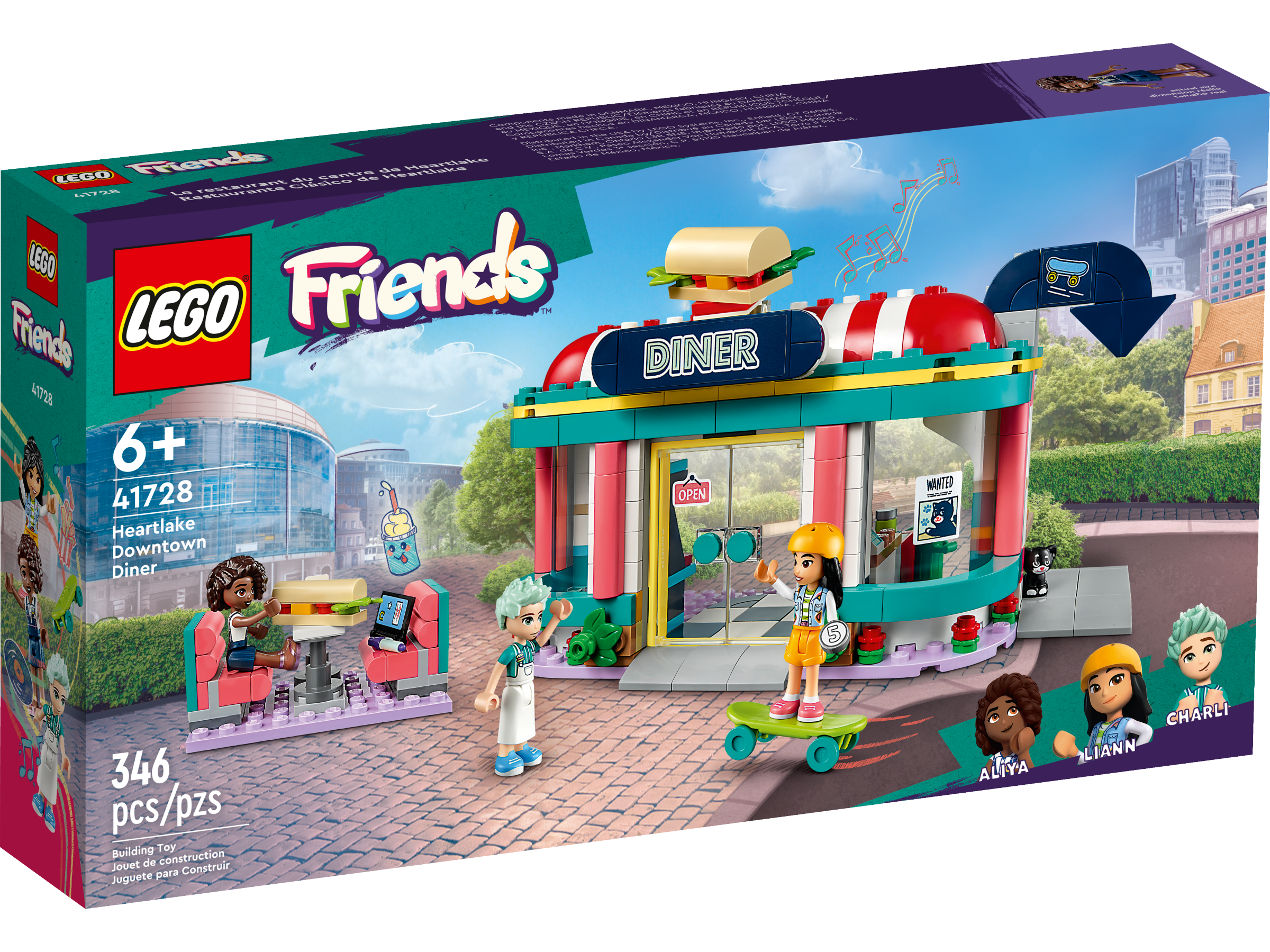 LEGO 41728 Heartlake Downtown Diner 心湖城餐廳 (Friends)