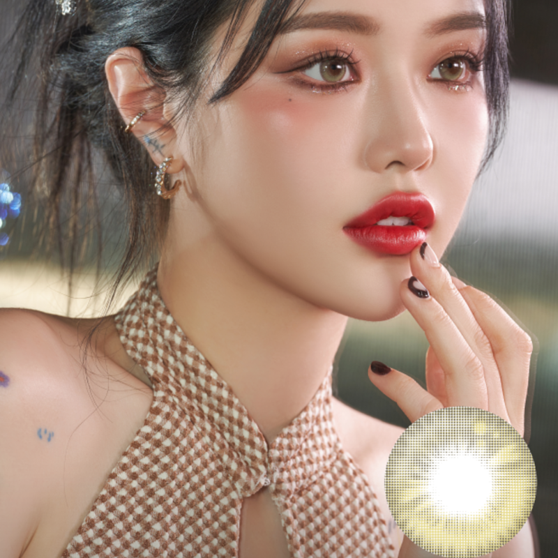 [預訂][月拋] LensVery Fairy Series Brown 每月拋棄彩妝隱形眼鏡｜每盒2片