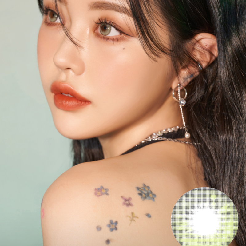 [預訂][月拋] LensVery Fairy Series Green 每月拋棄彩妝隱形眼鏡｜每盒2片