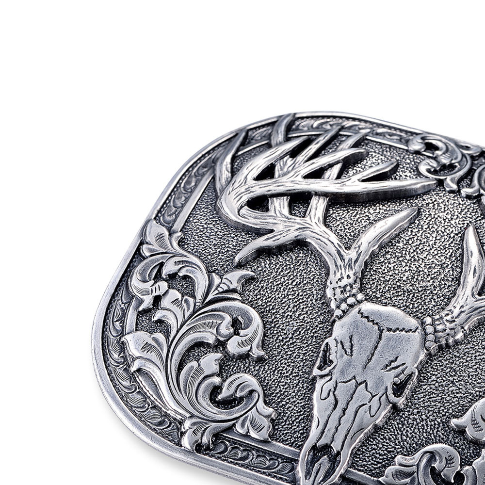 喀斯開山脈大公鹿 造型皮帶扣 / 皮帶頭 - 現貨