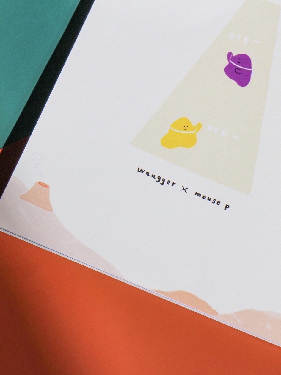Waagger X 老鼠皮 聯名手帳本