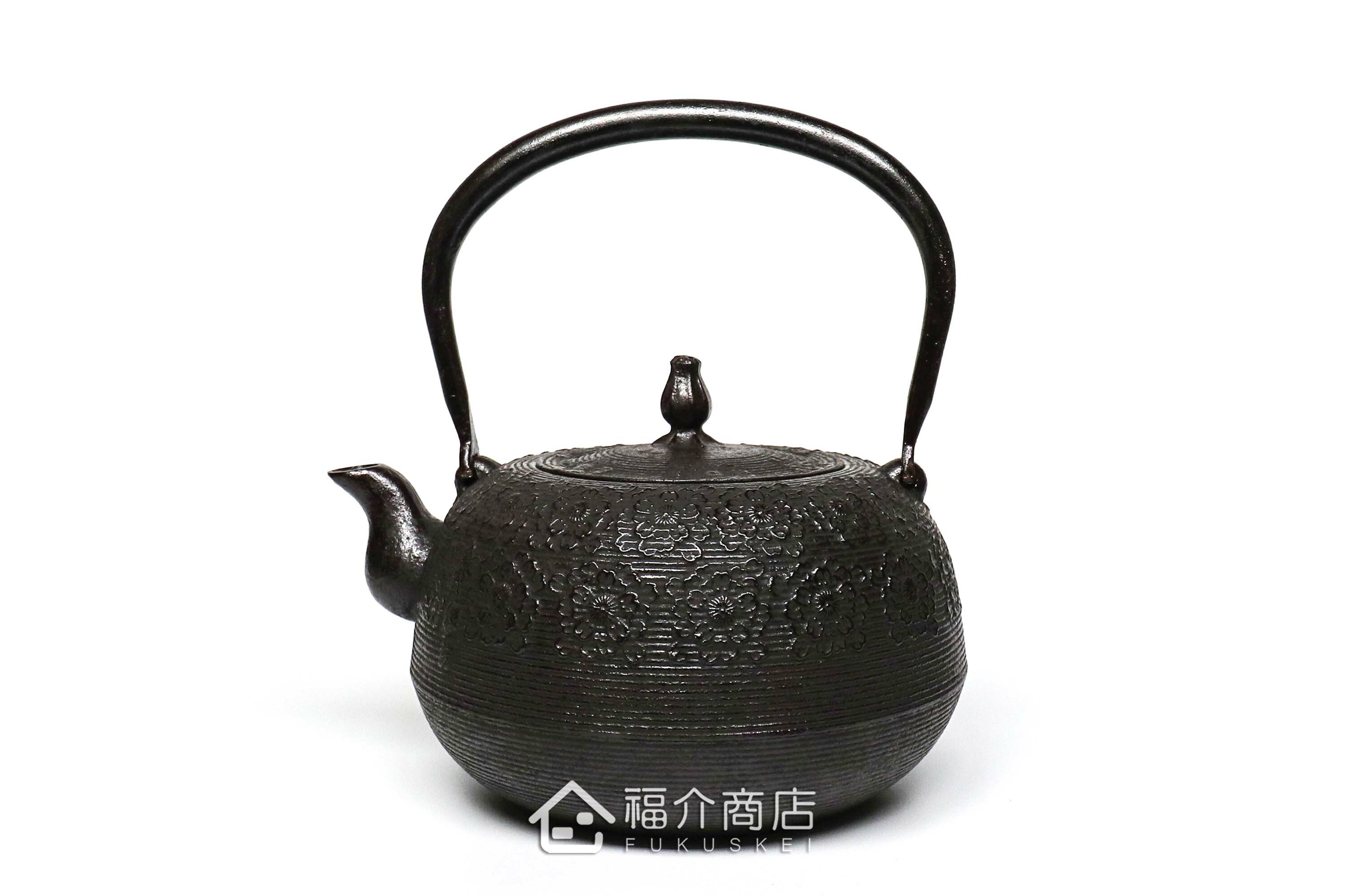煮水泡茶用的鑄鐵茶壺