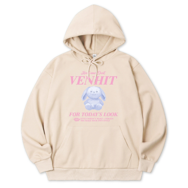 VENHIT Blue Rabbit Hoodie