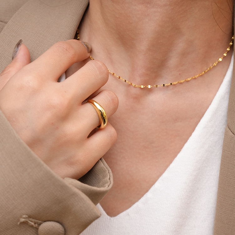 R066 時間的邊際|純銀戒指