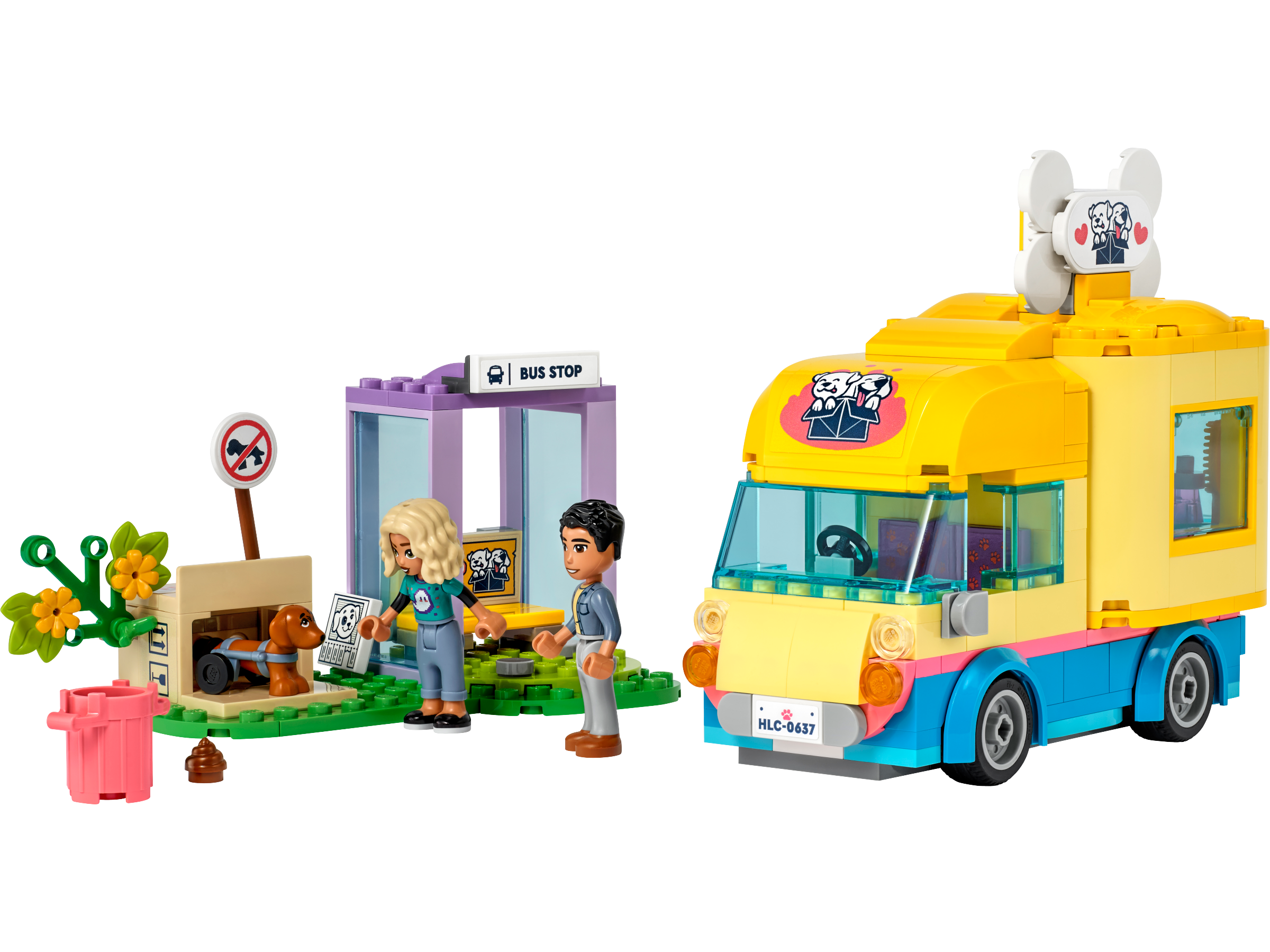 LEGO 41741 Dog Rescue Van 狗狗救援廂型車 (Friends)
