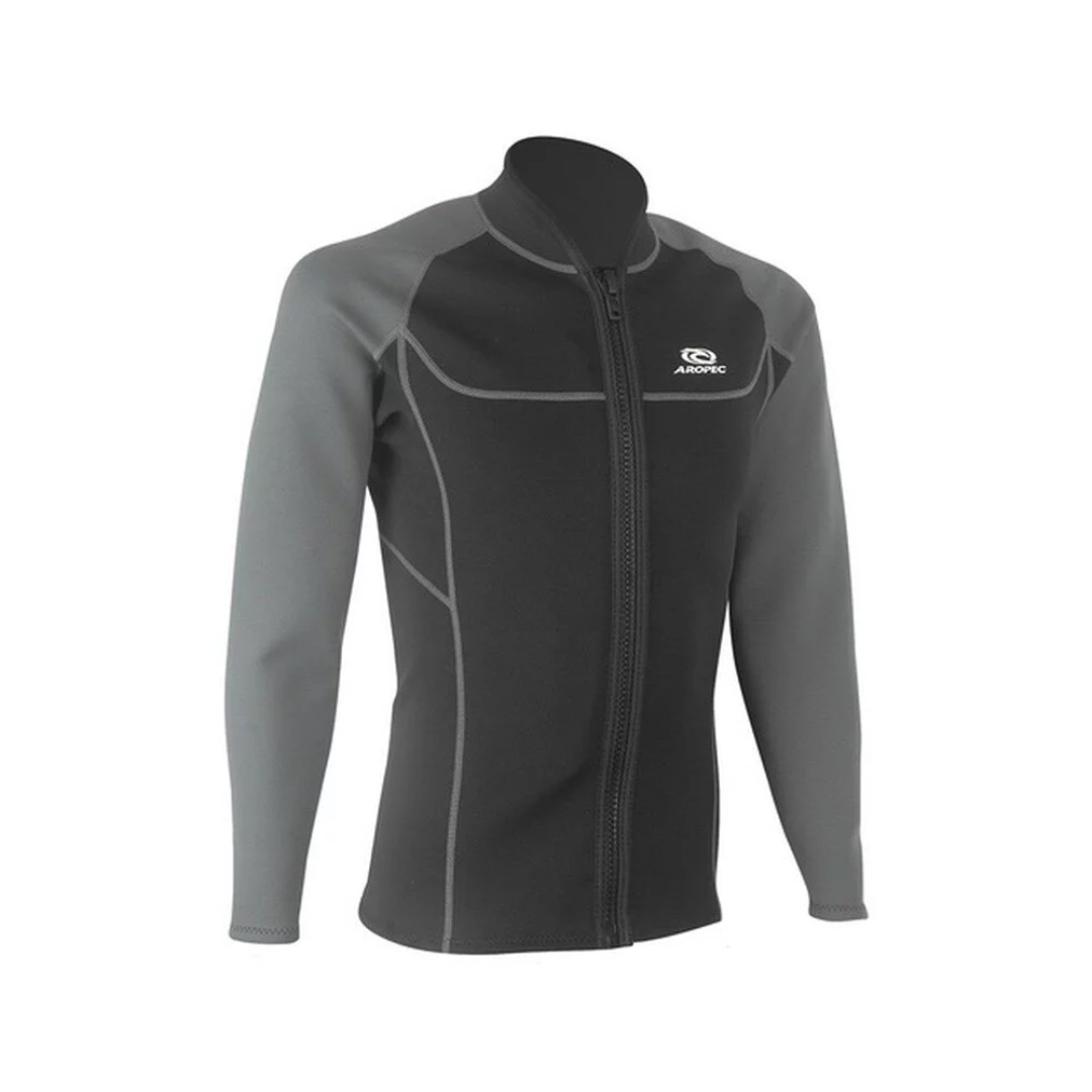 (售完為止)Aropec 男 1.5mm 防寒上衣 DS-7B138M-1.5mm-Jacket-BK/GY