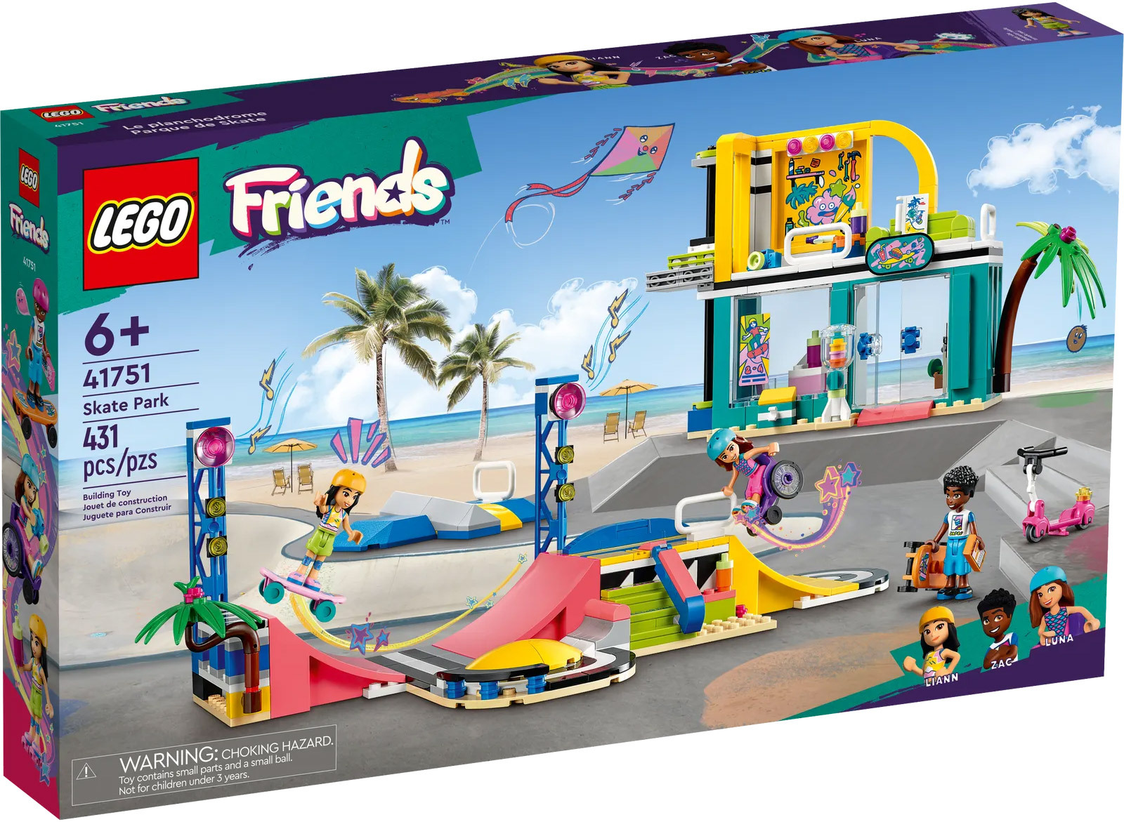 LEGO 41751 Skate Park 滑板公園(Friends)