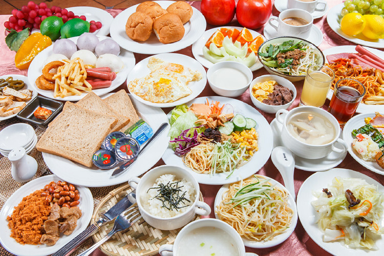 維悅酒店早餐廳 各式餐點