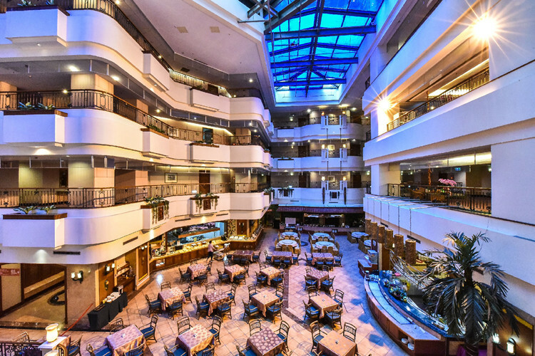 維悅酒店早餐廳 座位區