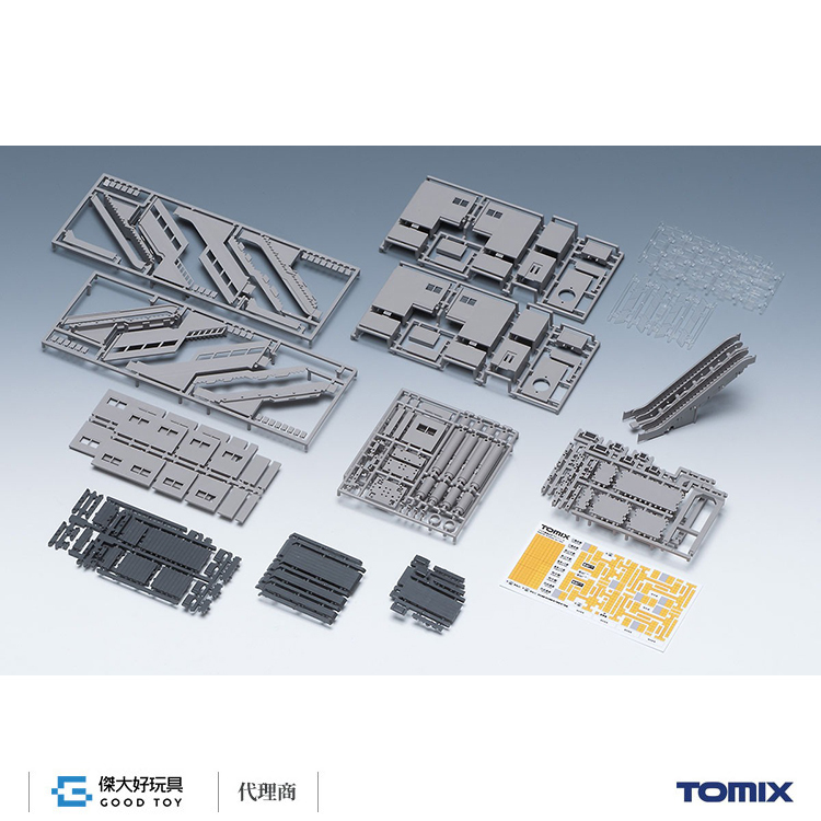 TOMIX 4073 建物 (MULTI) 多重跨線橋組 (附電梯)