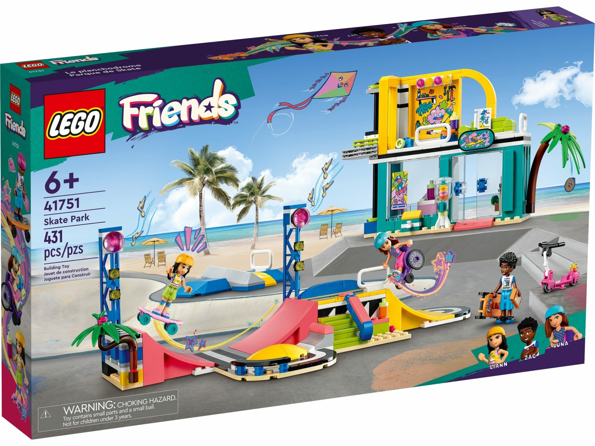 [飛米樂高積木專賣店] LEGO 41751- Friends 滑板公園