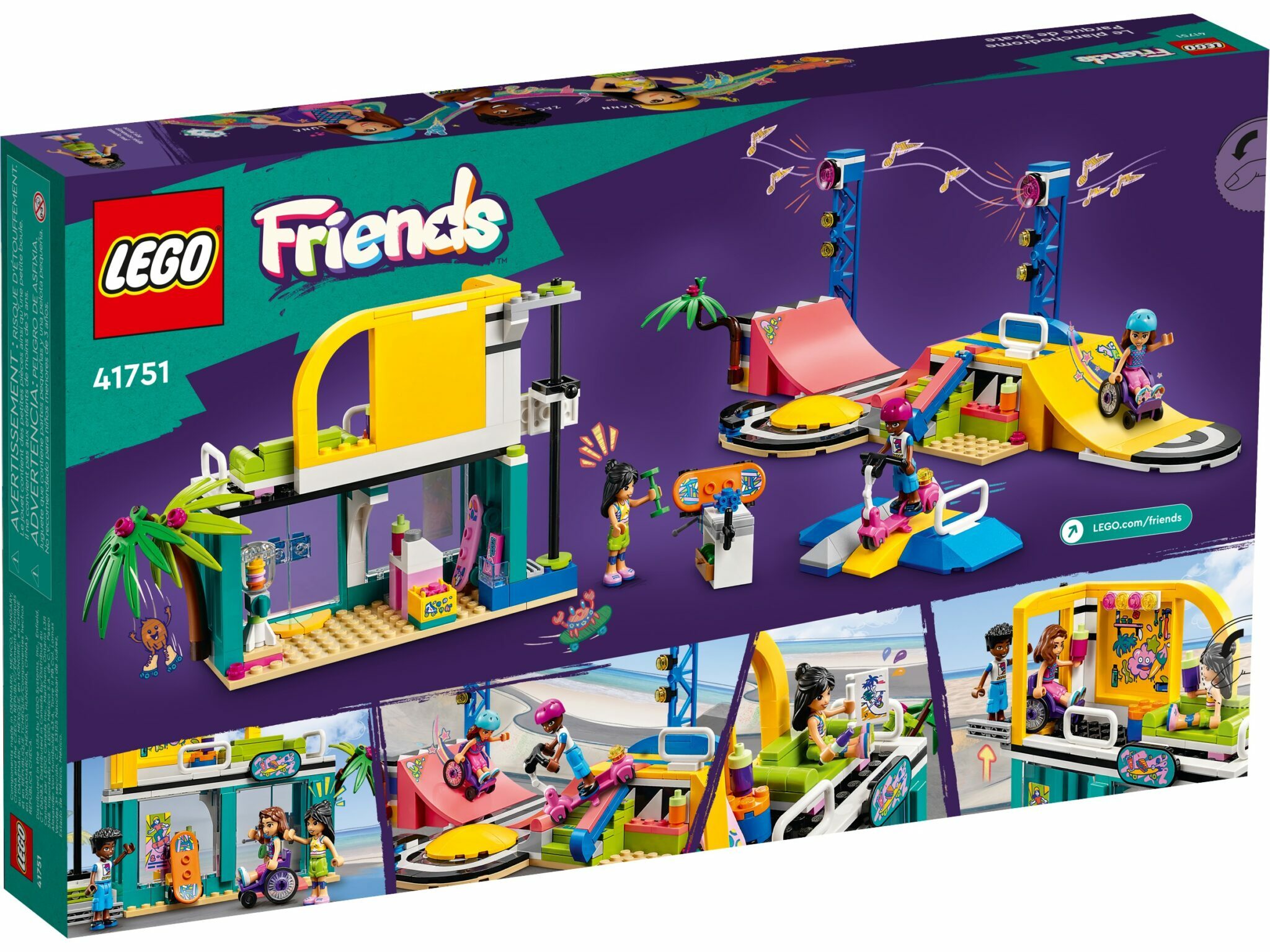 [飛米樂高積木專賣店] LEGO 41751- Friends 滑板公園