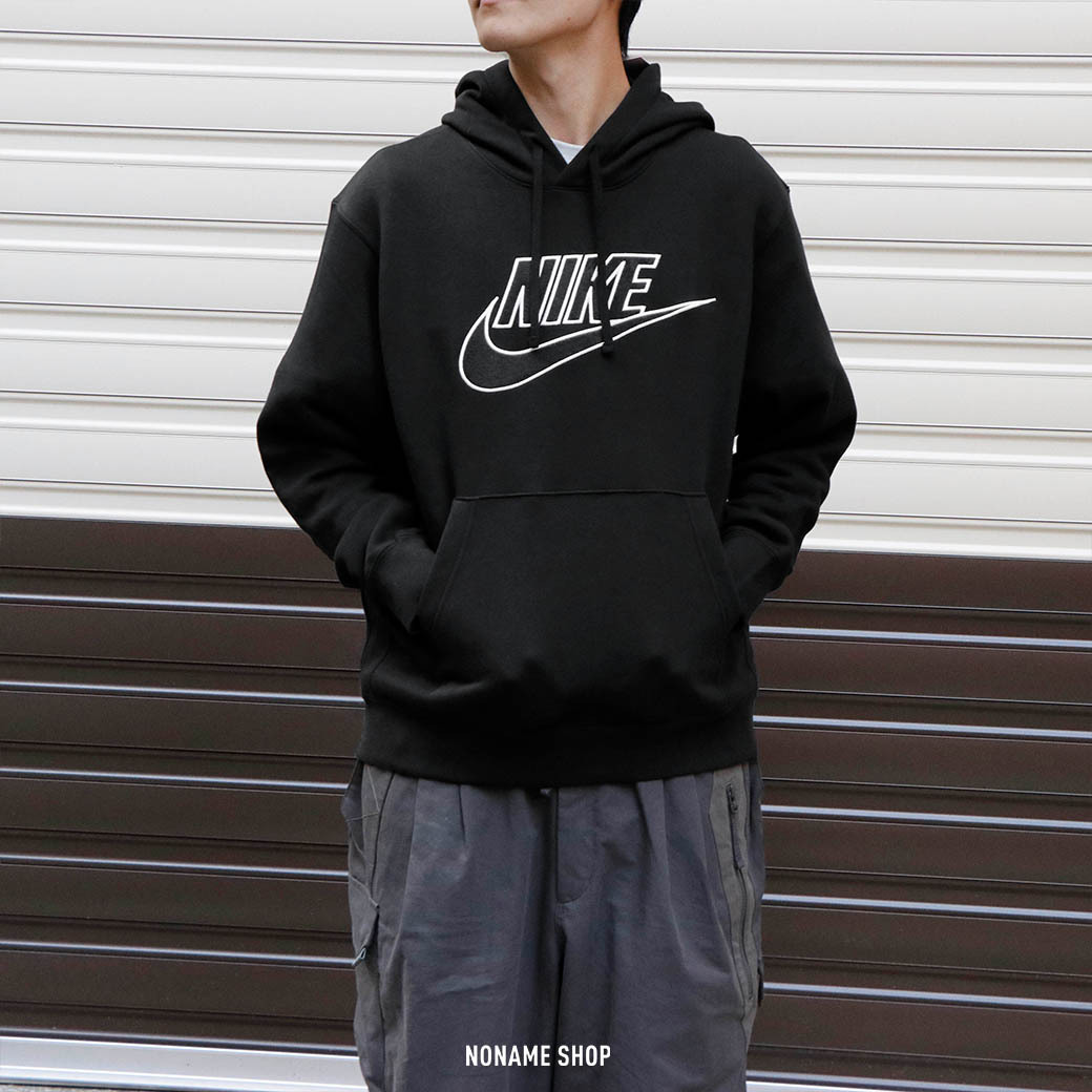 NIKE HODDIE 大LOGO  毛毛 帽T 兩色 (男款)