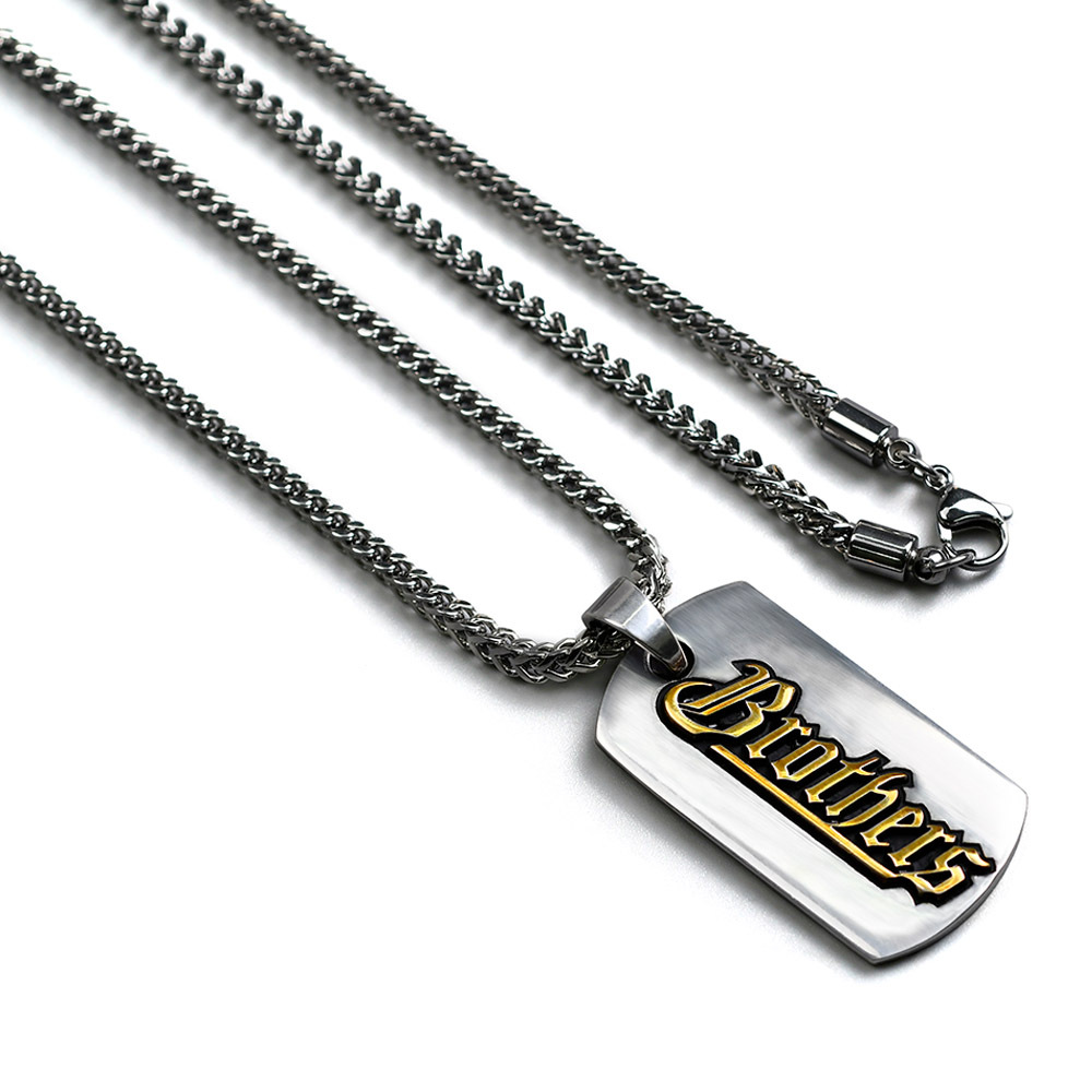 中信兄弟商品 - Brothers 軍牌項鍊 2020年限定品 僅供展示