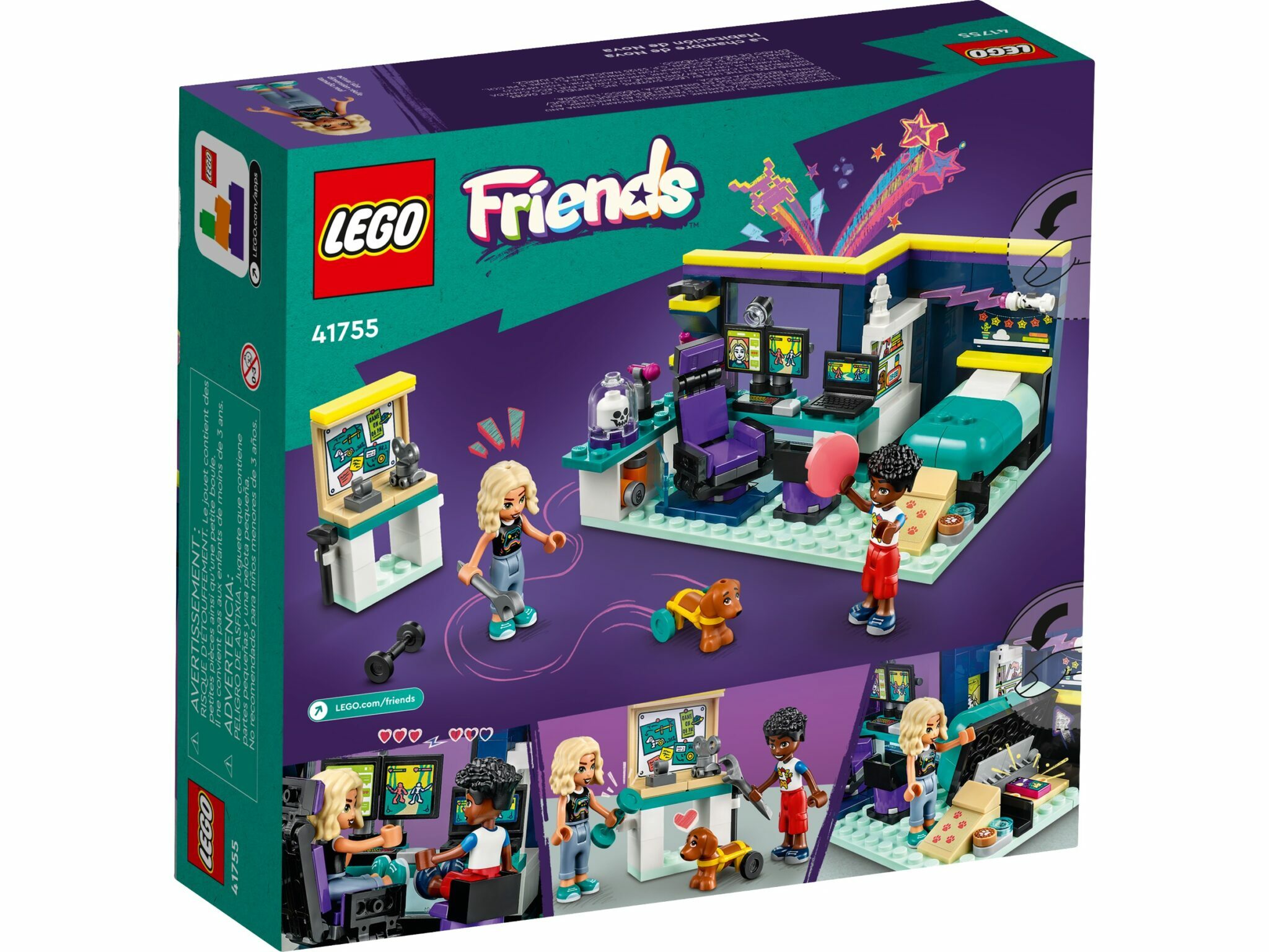 [飛米樂高積木專賣店] LEGO 41755- Friends 諾娃的房間