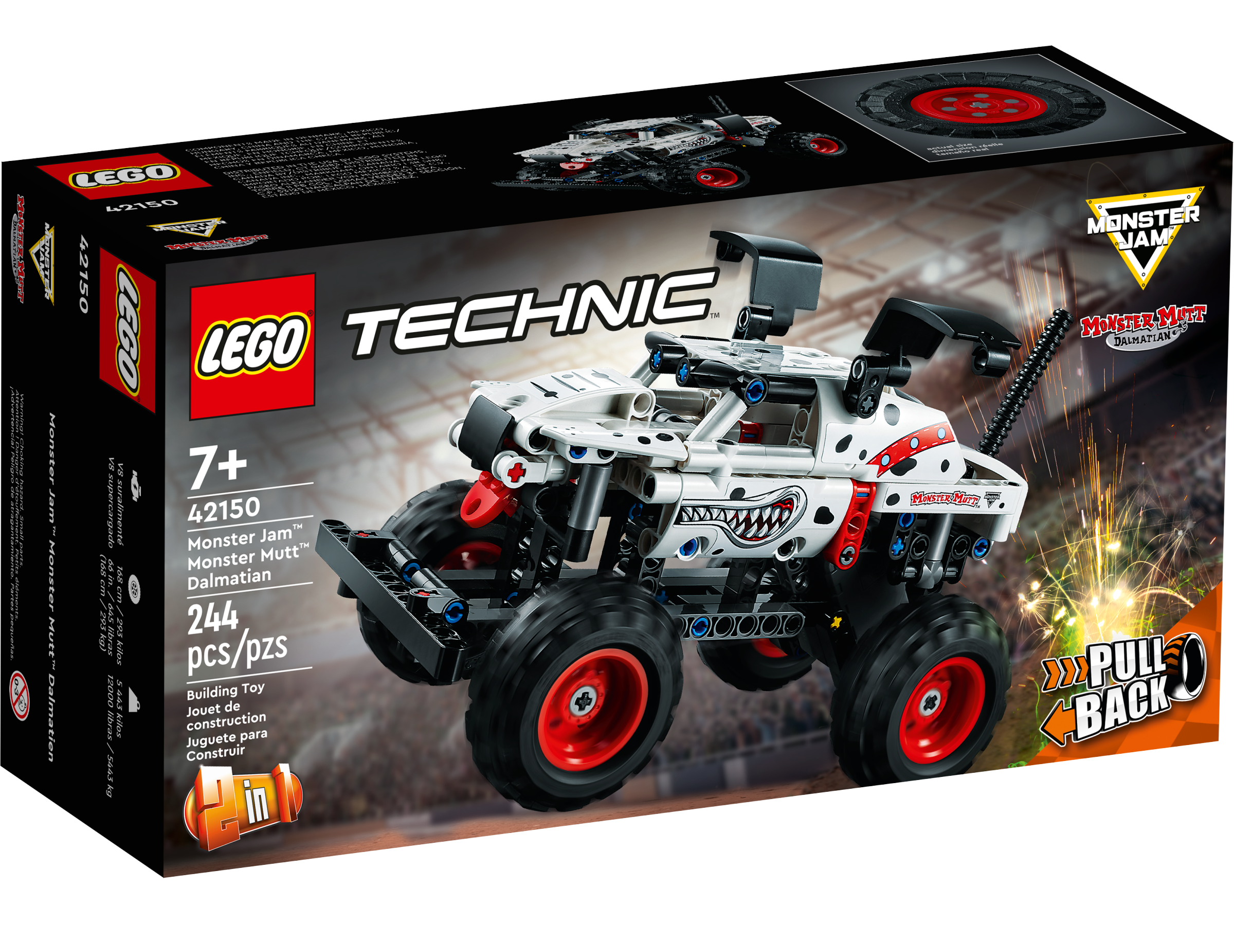 LEGO Technic 42150 : Monster Jam™ Monster Mutt™ Dalmatian