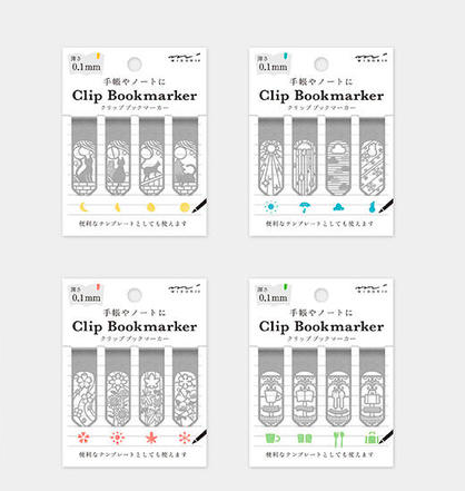 花窗設計書籤夾 圖形尺｜日本MIDORI