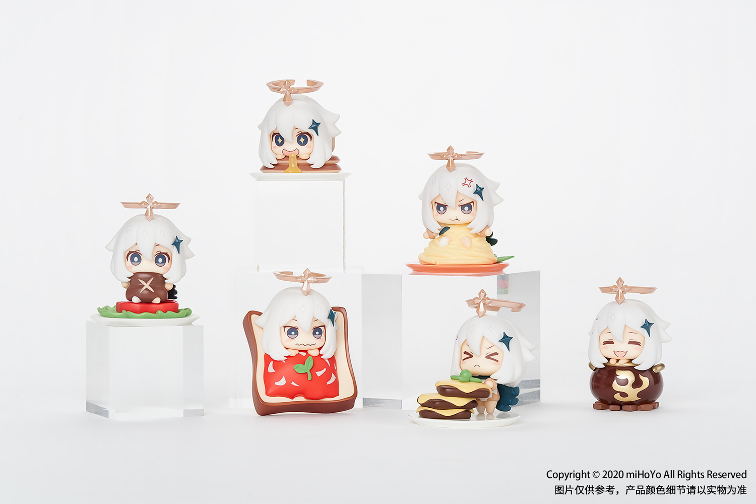 「ACG.GO」「預購」原神「才不是應急食品！」派蒙美食主題 Figure SET