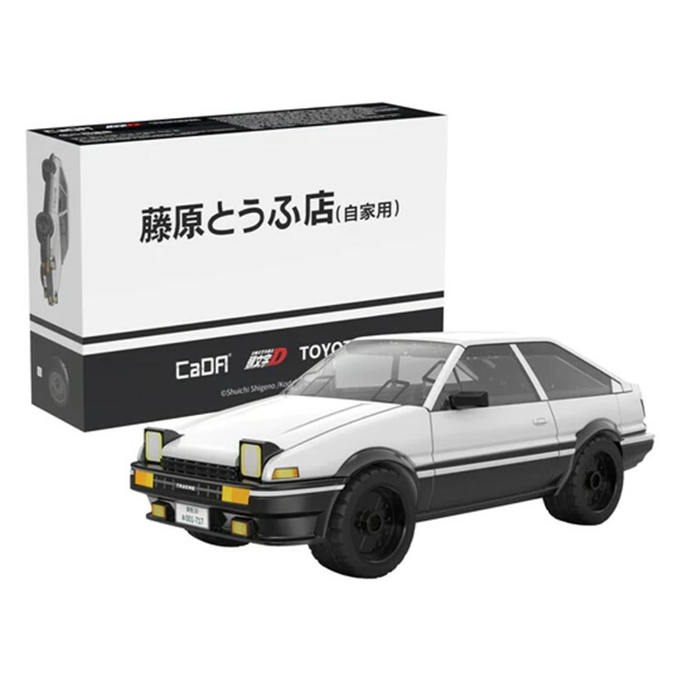 《 Cada咔搭 》 頭文字D系列 豐田-AE86-trueno籐原拓海