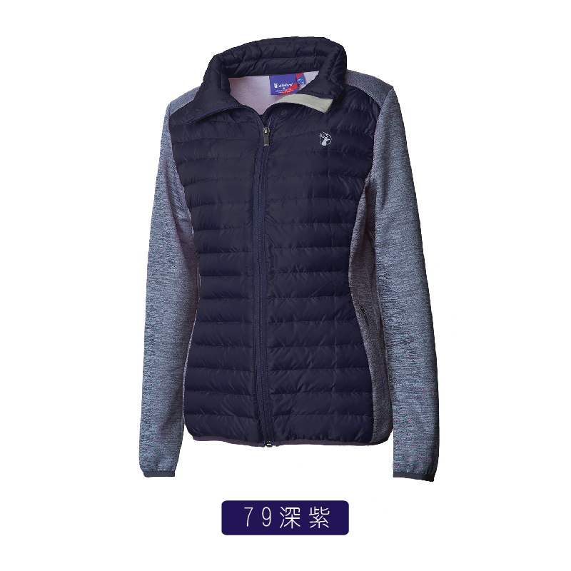 Wildland 荒野 0A62991 彈性針織拼接羽絨外套 女款 (4色) 防絨/輕量透氣/防風保暖/休閒登山 02W0062991