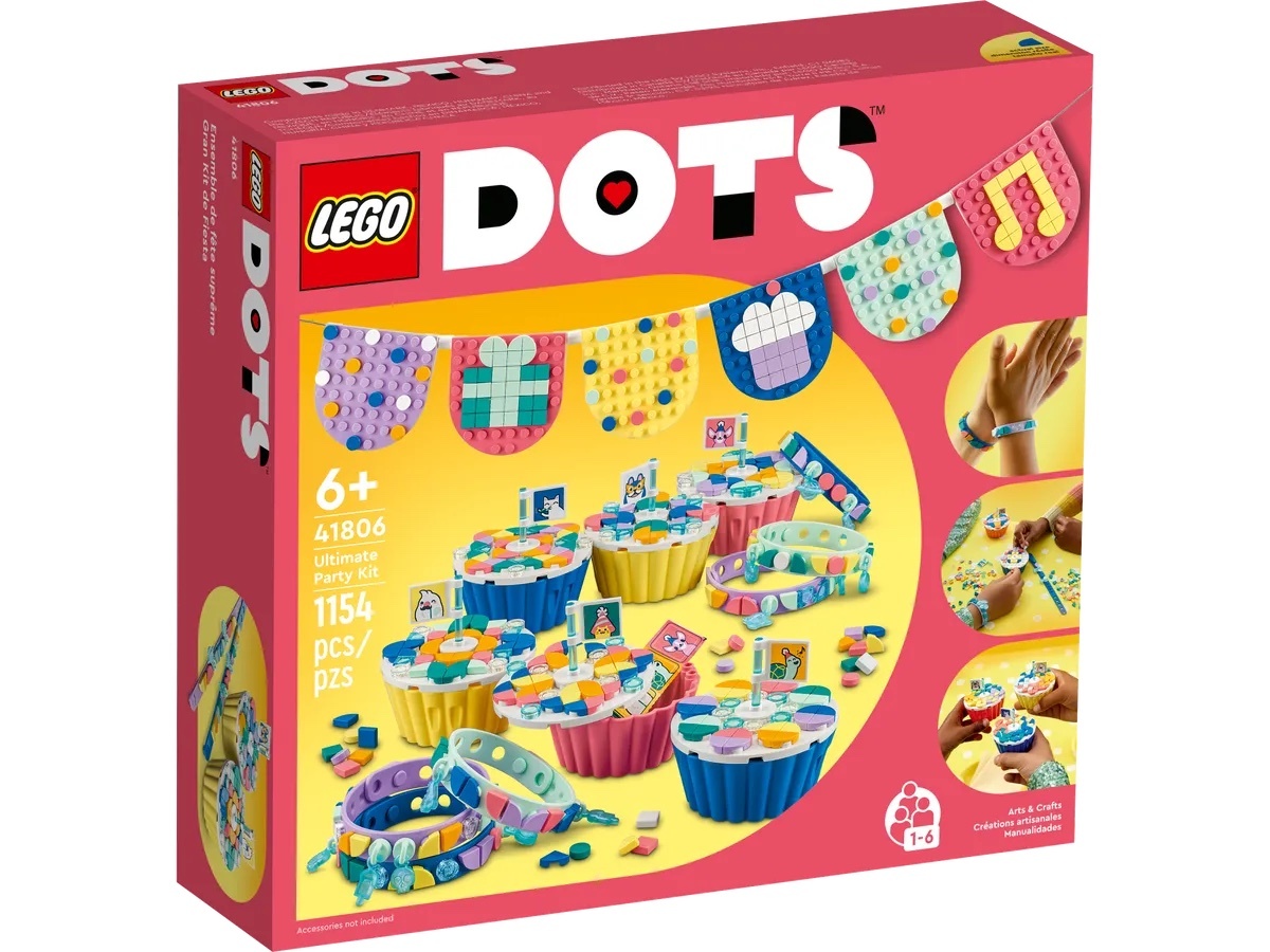 [飛米樂高積木專賣店] LEGO 41806- DOTS 終極豆豆派對組