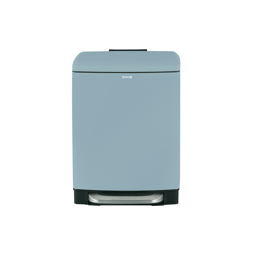 HBA120 超靜音抗菌緩降方型垃圾桶6L