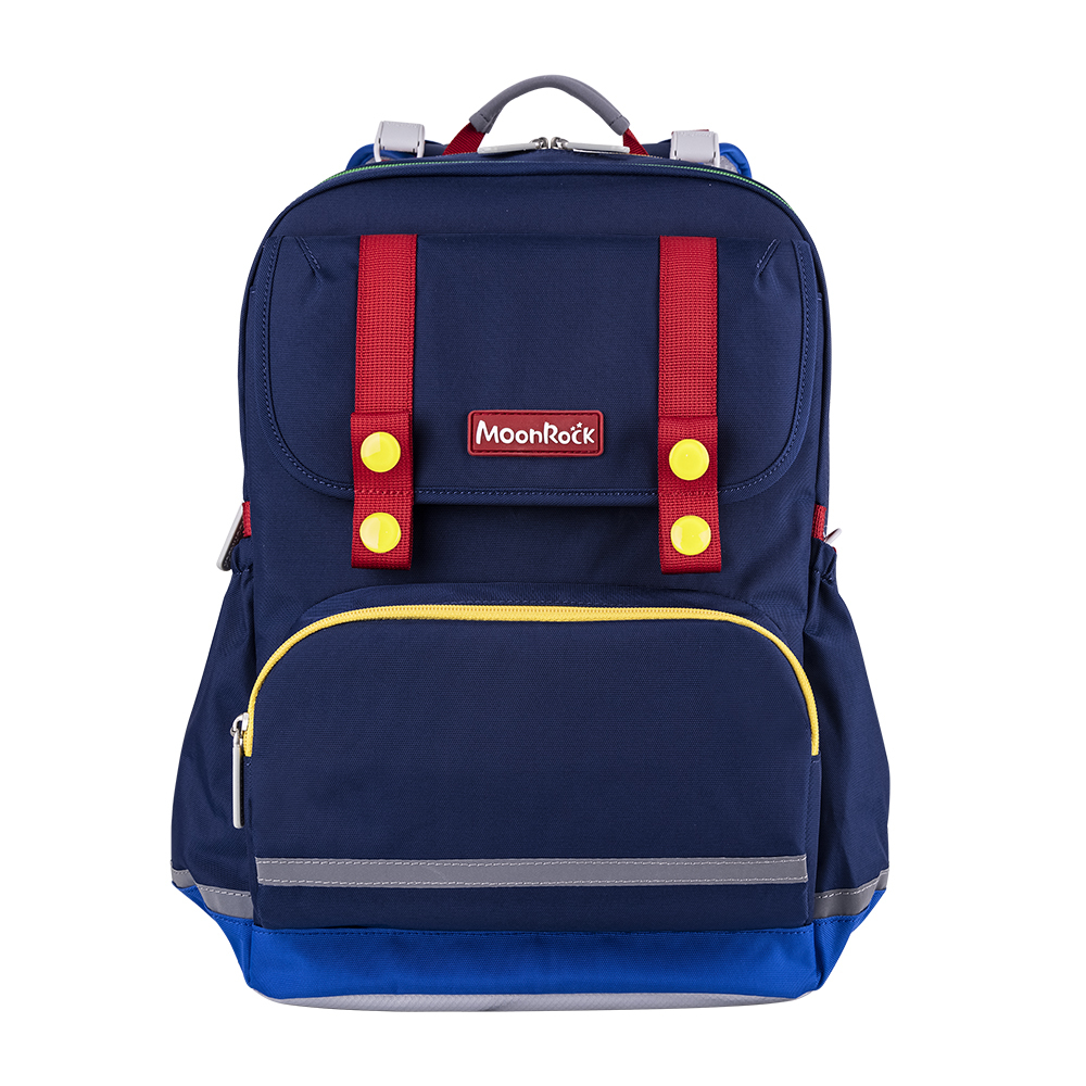 ASP200 中高年級 深藍色 成長型護脊書包