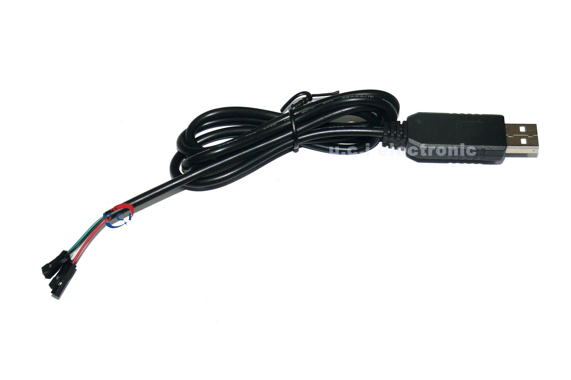 【UCI電子】 (Z-3) CH340G 下載線USB轉串口模組USB轉TTL 刷機線RS232升級小板帶殼